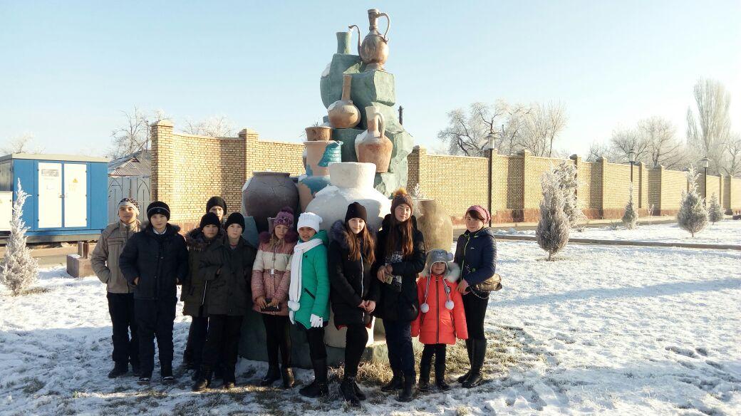Экскурсия в археологический парк города Тараз