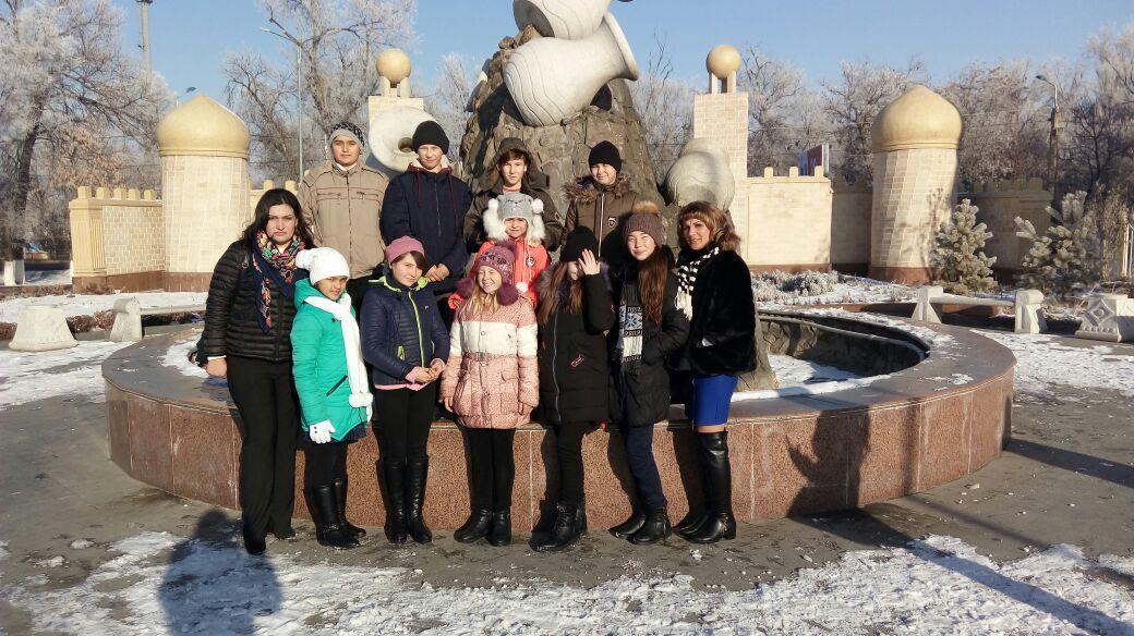 Экскурсия в археологический парк города Тараз