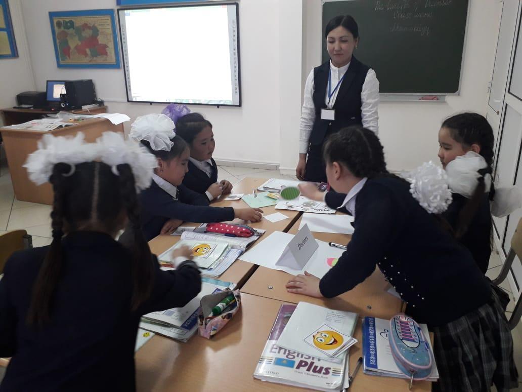 Зерттеу сабағы тақырыбы: "What is the influence of group and pair work on the quality of knowledge?"