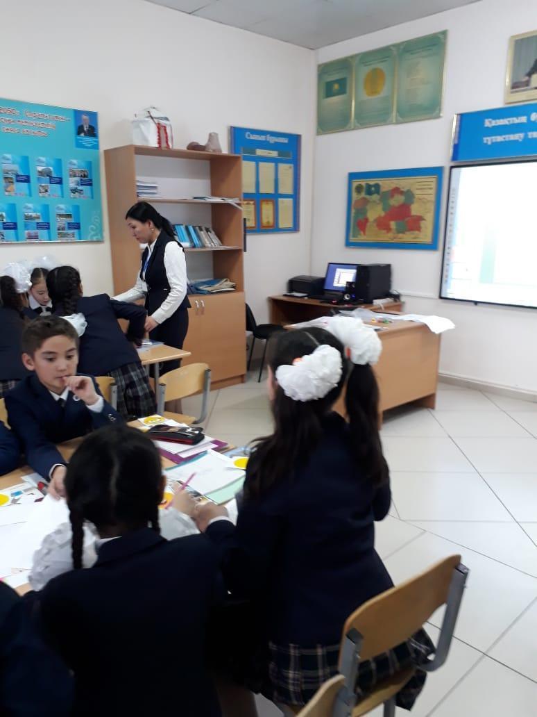 Зерттеу сабағы тақырыбы: "What is the influence of group and pair work on the quality of knowledge?"