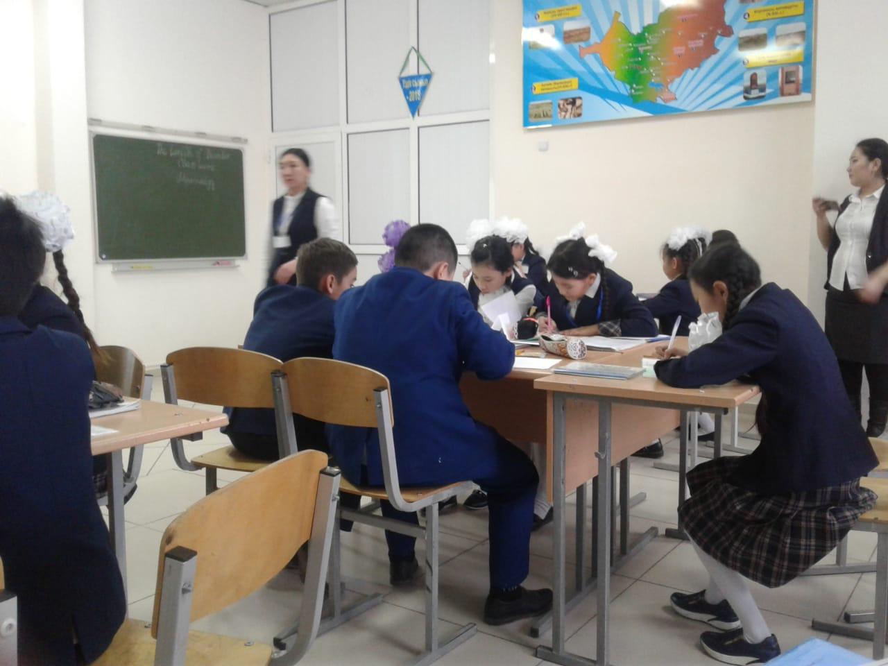 Зерттеу сабағы тақырыбы: "What is the influence of group and pair work on the quality of knowledge?"