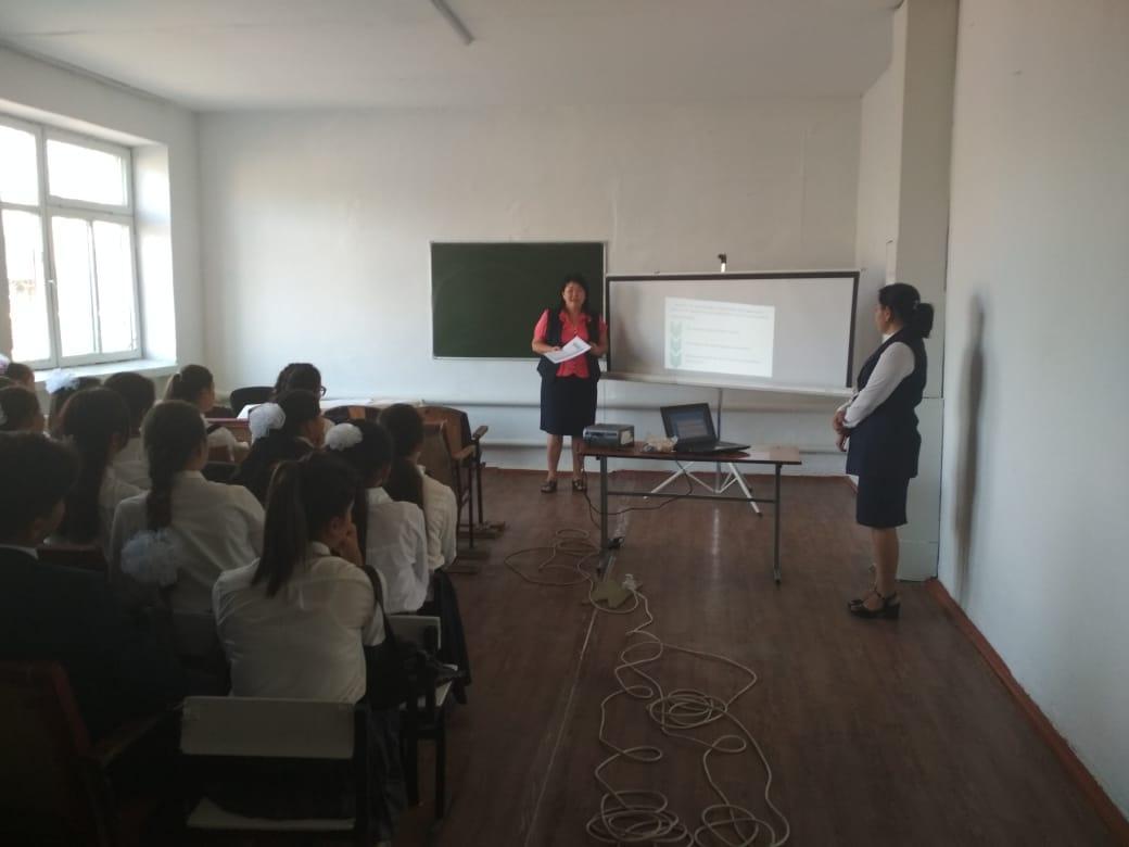 "Адалдық сағаты" бойынша сынып сағаттары өткізілді.