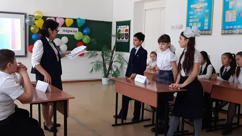  "Білгенге маржан " тапқырлар сайысын өткізді.