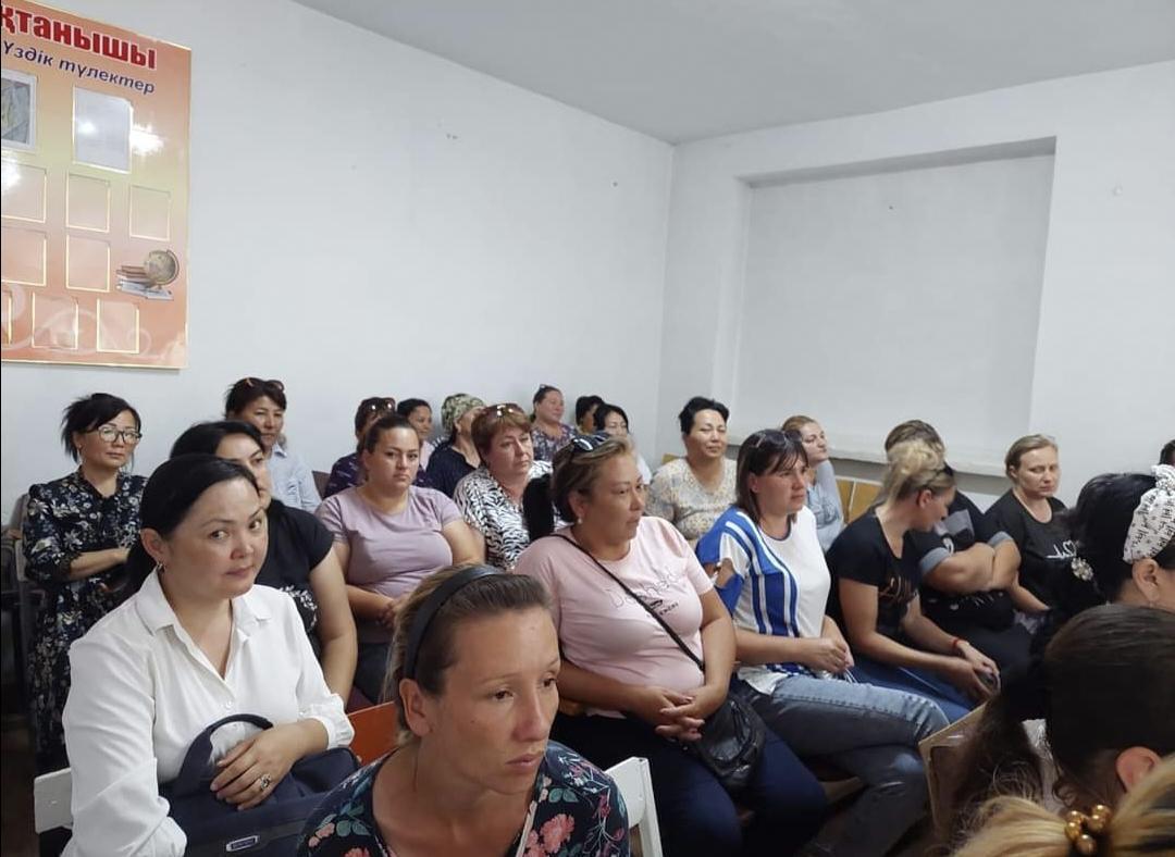 Жиналыс барысында лагерь жоспары таныстырылып, түсіндіру жұмыстары жүргізілді.